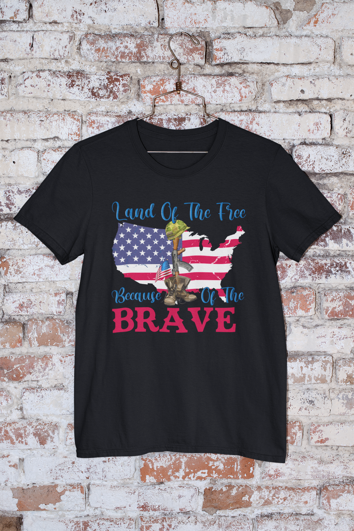 Because of the Brave Crewneck Tee
