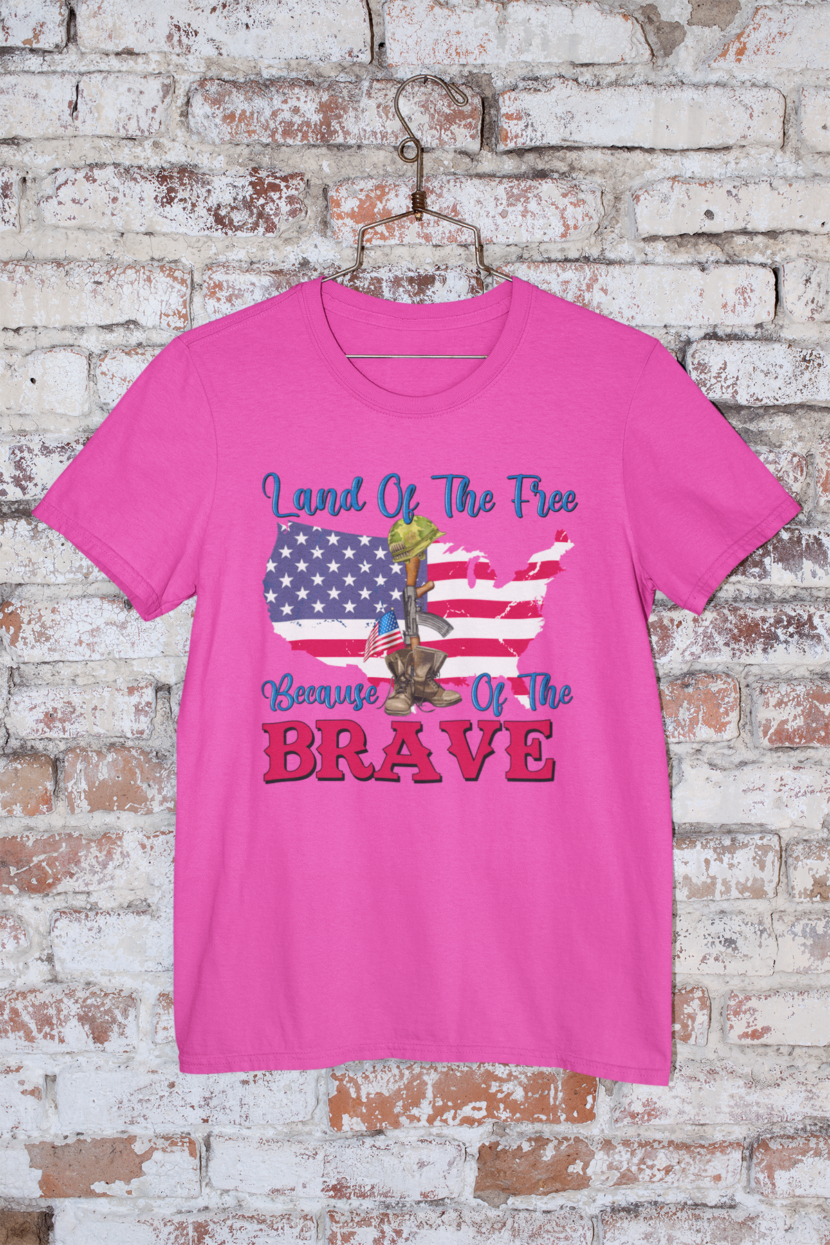 Because of the Brave Crewneck Tee