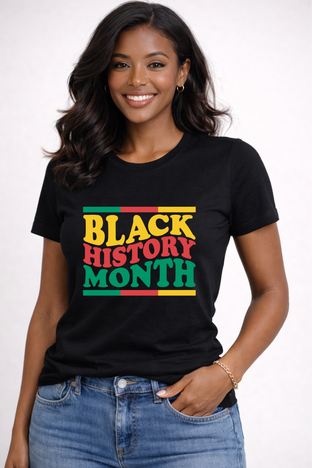 Black History Month Crewneck Tee